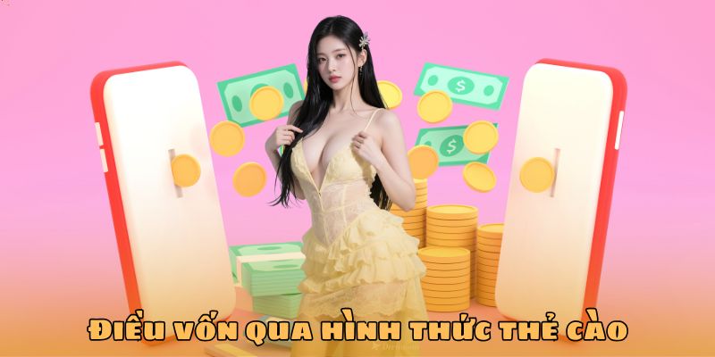 Điều vốn qua hình thức thẻ cào