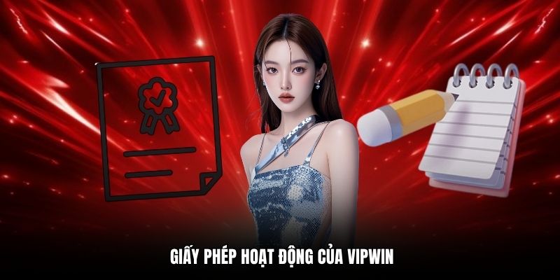 Giấy phép hoạt động của Vipwin